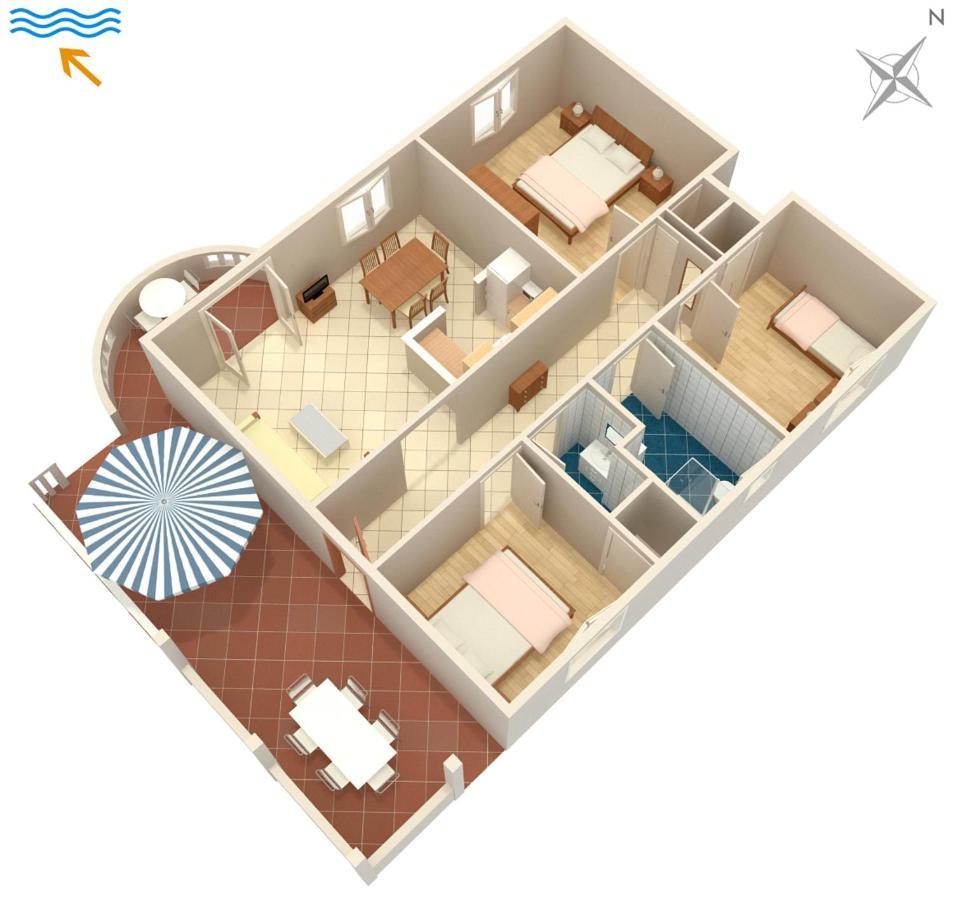 Apartments By The Sea Splitska, Brac - 2923 Postira Exterior foto